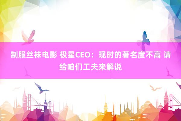 制服丝袜电影 极星CEO：现时的著名度不高 请给咱们工夫来解说